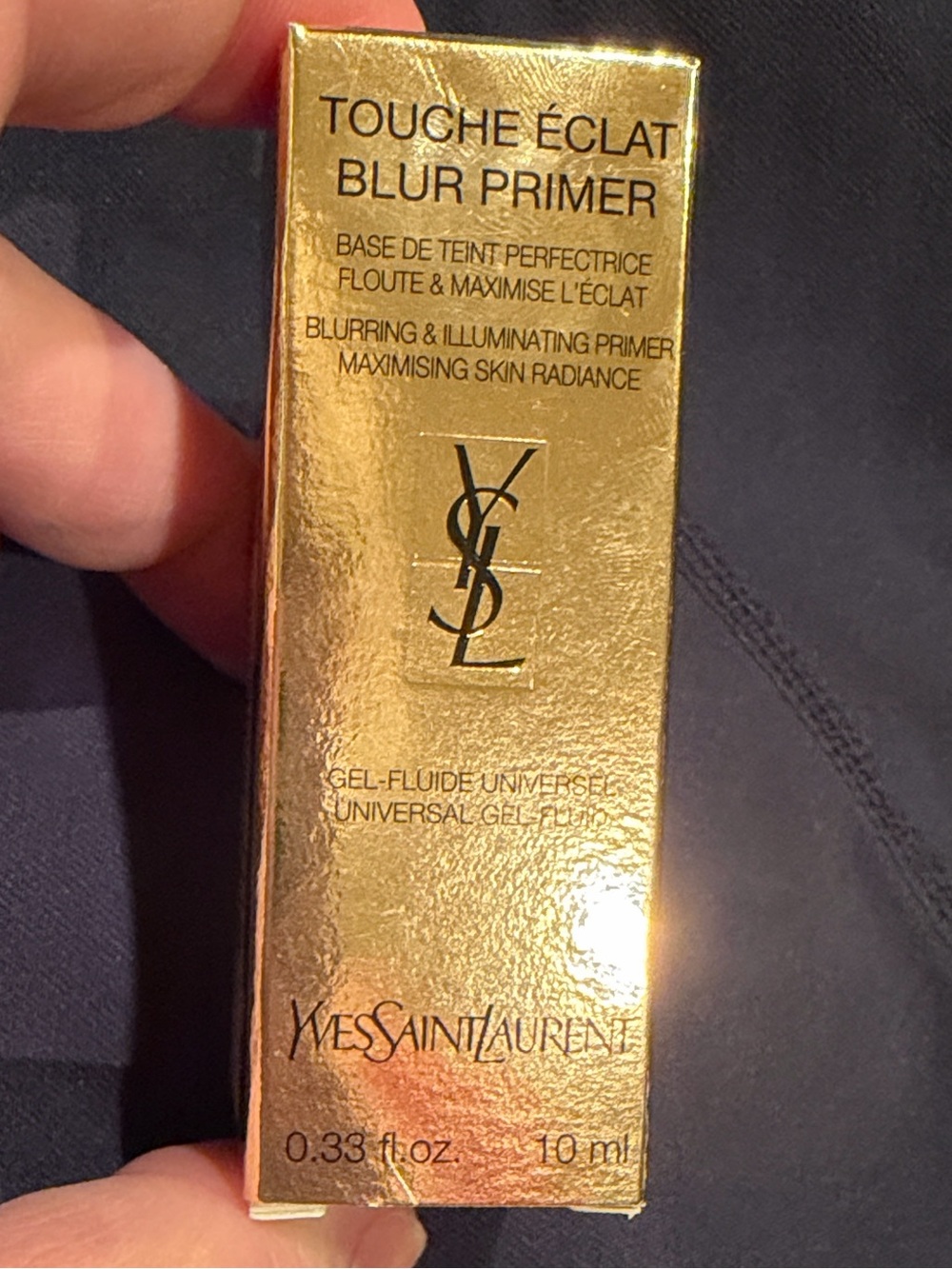 New in Box YSL Yves St Laurent Touche Eclat Blur Primer Gel Fluide 33fl oz 10 ml